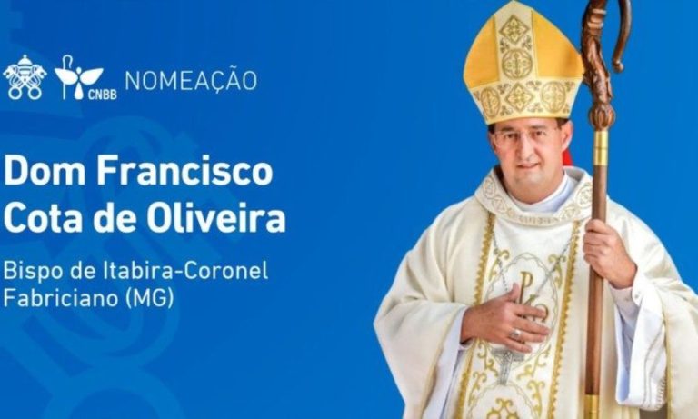 Imagem da notícia: Papa Leão XIV transfere dom Francisco Cota para diocese de Itabira em MG