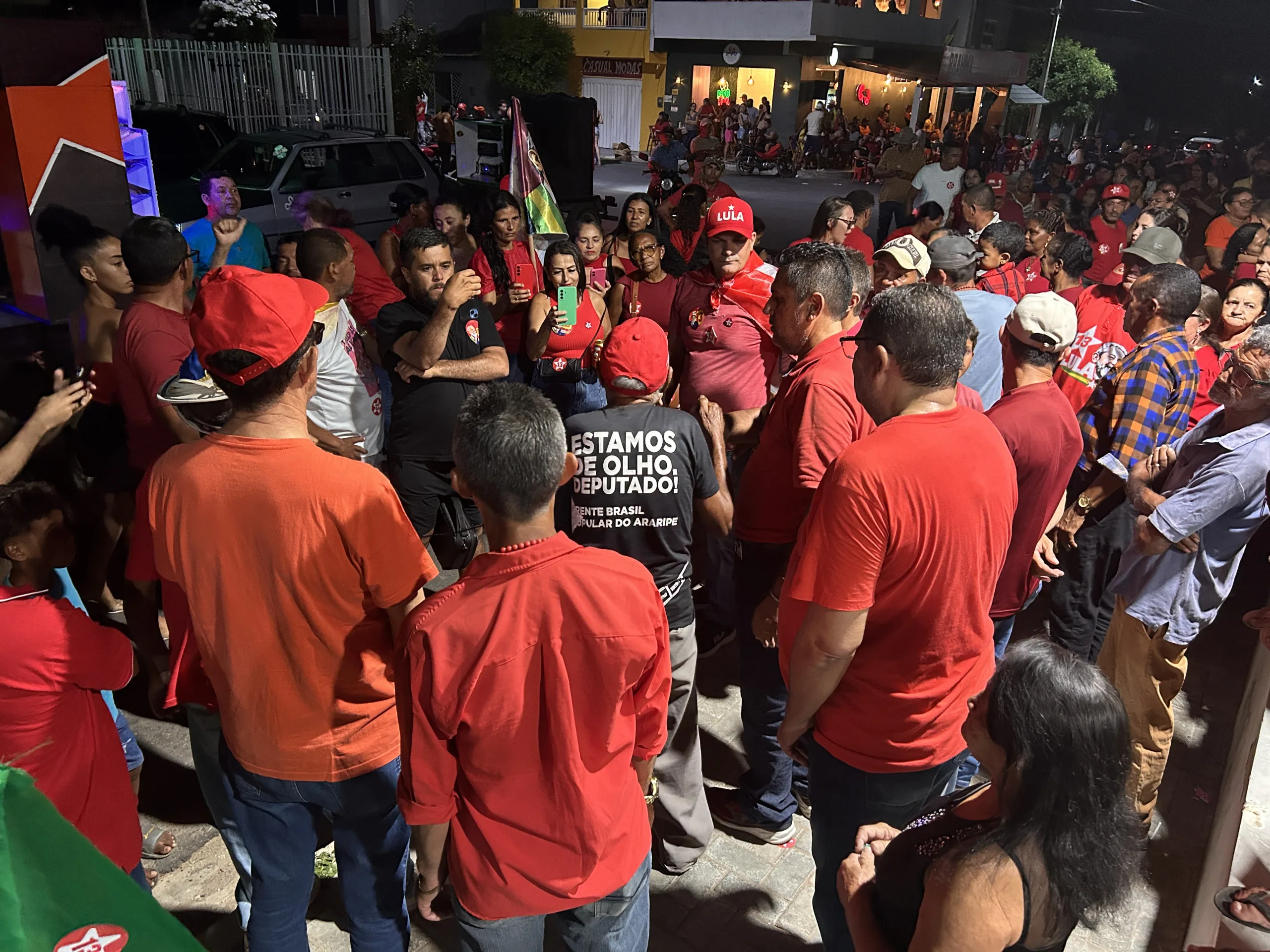 Imagem da notícia: Moradores de distritos de Araripina organizam atos em apoio a Lula