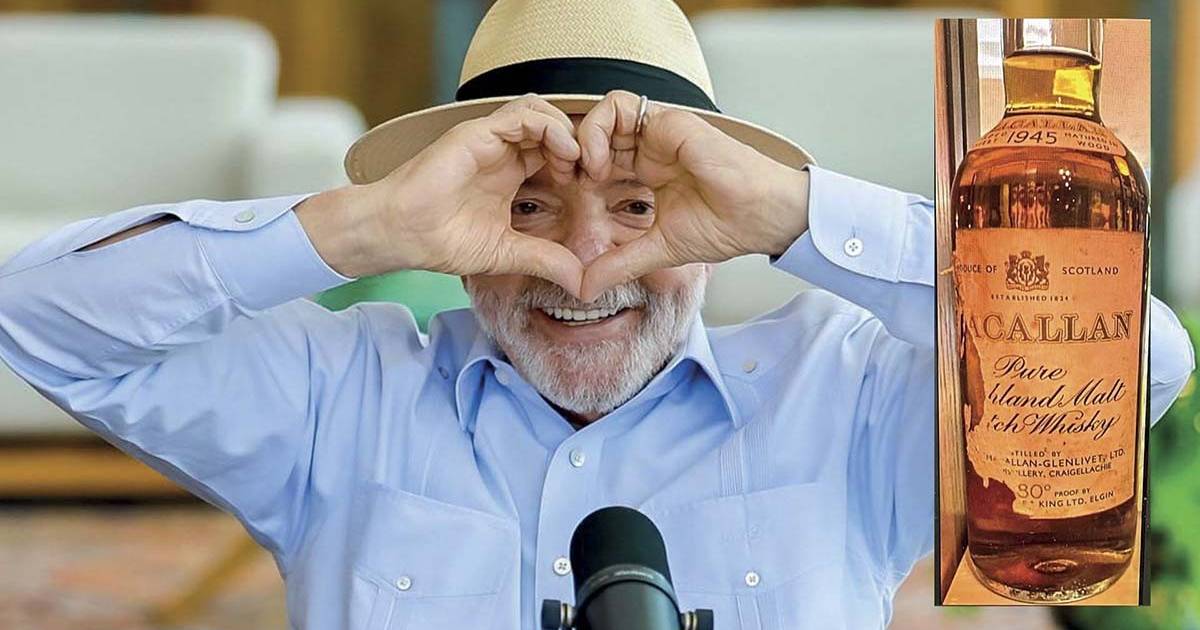 Imagem da notícia: Vorcaro comprou uísque de R$ 500 mil para presentear Lula