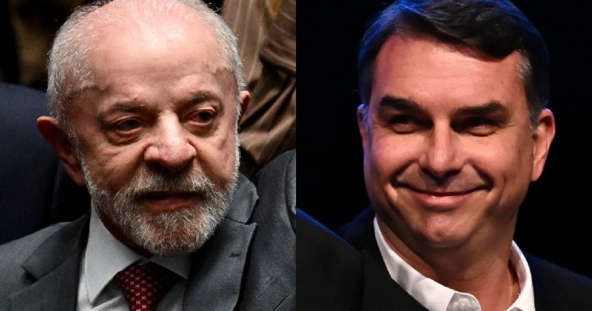 Imagem da notícia: Ao vivo: Lula e Flávio Bolsonaro se enfrentam no debate da Globo