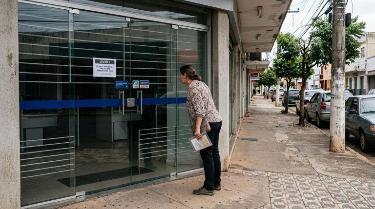 Imagem da notícia: Bancos fecham agências em nove cidades na quarta-feira, 14 de outubro