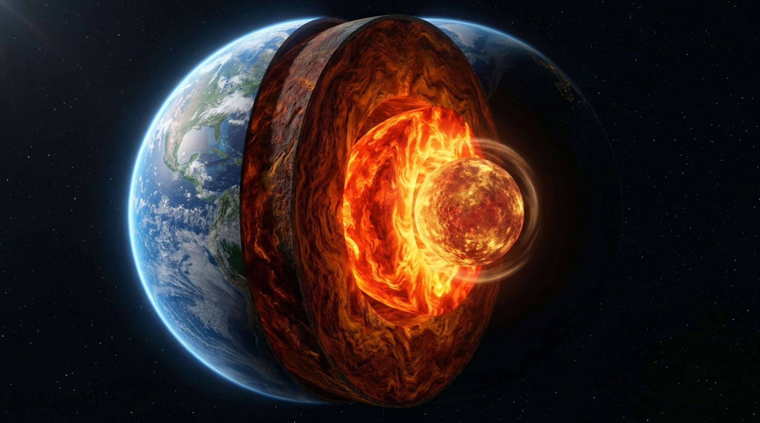 Imagem da notícia: Núcleo da Terra altera duração do dia em milissegundos, aponta estudo