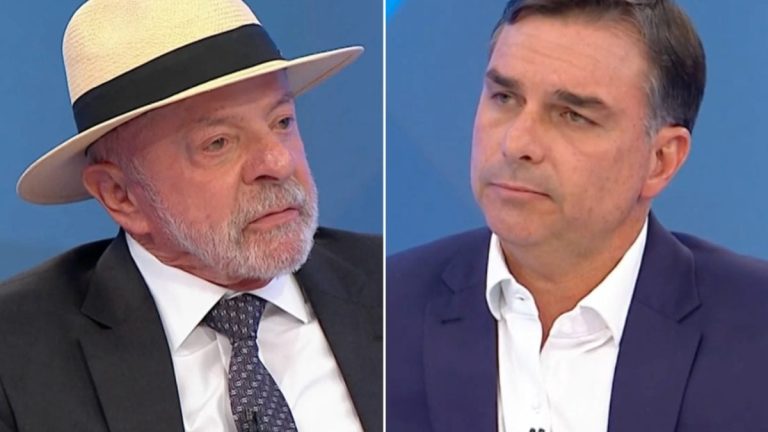 Imagem da notícia: Flávio Bolsonaro e Lula têm rejeição praticamente empatada, aponta Datafolha
