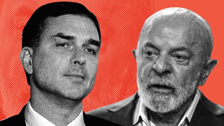 Imagem da notícia: Flávio Bolsonaro e Lula empatam tecnicamente em pesquisa Globo/Quaest para 2026