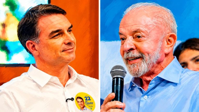 Imagem da notícia: Flávio lidera com 52% dos válidos contra Lula, aponta pesquisa Alfa