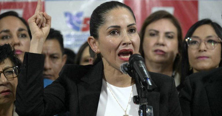 Imagem da notícia: Equador prende Luisa González, rival de Noboa e ex-candidata à Presidência