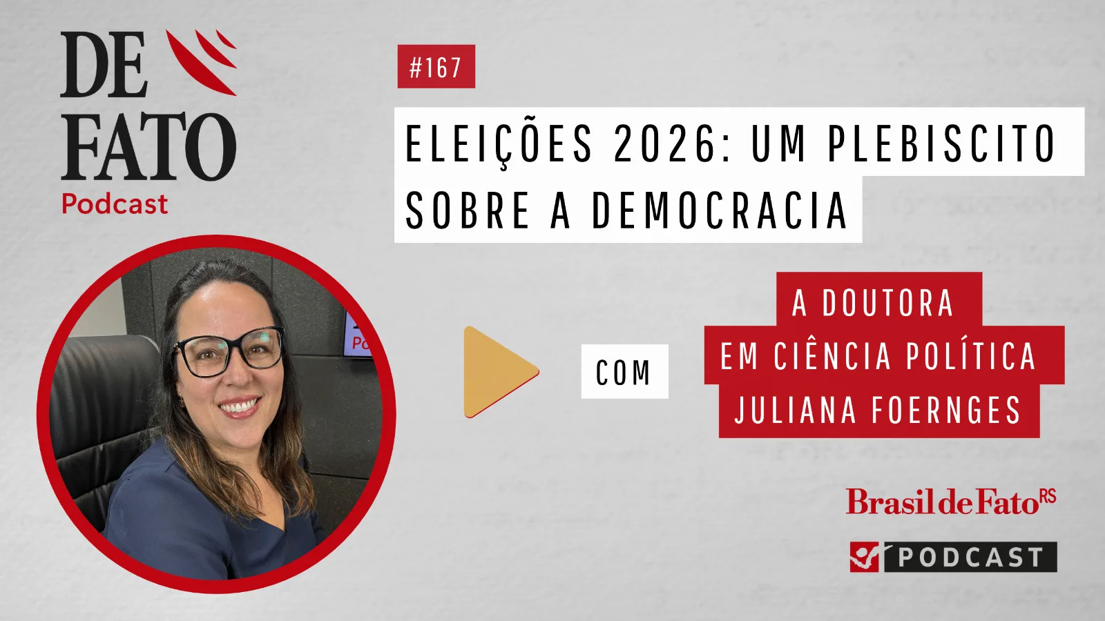 Imagem da notícia: Cientista política: democracia verdadeira é a que melhora a vida das pessoas