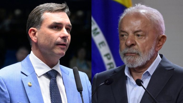 Imagem da notícia: Datafolha: Flávio Bolsonaro tem 46% de rejeição; Lula, 45%