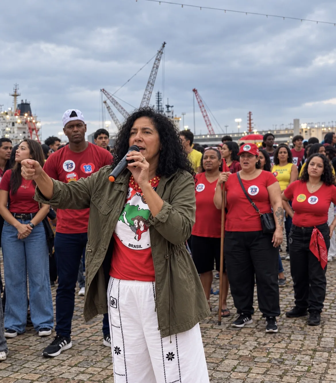 Imagem da notícia: Marina do MST anuncia ocupação de ilha em Angra para formar jovens
