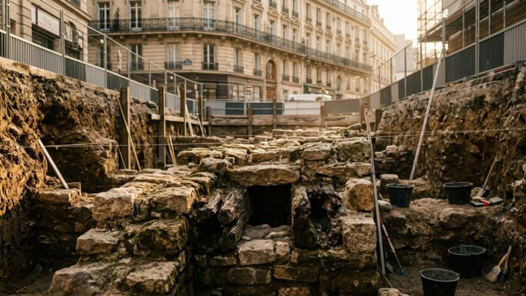 Imagem da notícia: Muralha antiga achada sob hospital em Paris pode revelar origem da cidade