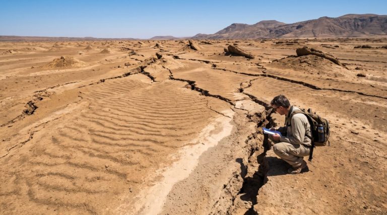 Imagem da notícia: Satélites revelam magma em movimento sob vulcões da Etiópia sem erupção