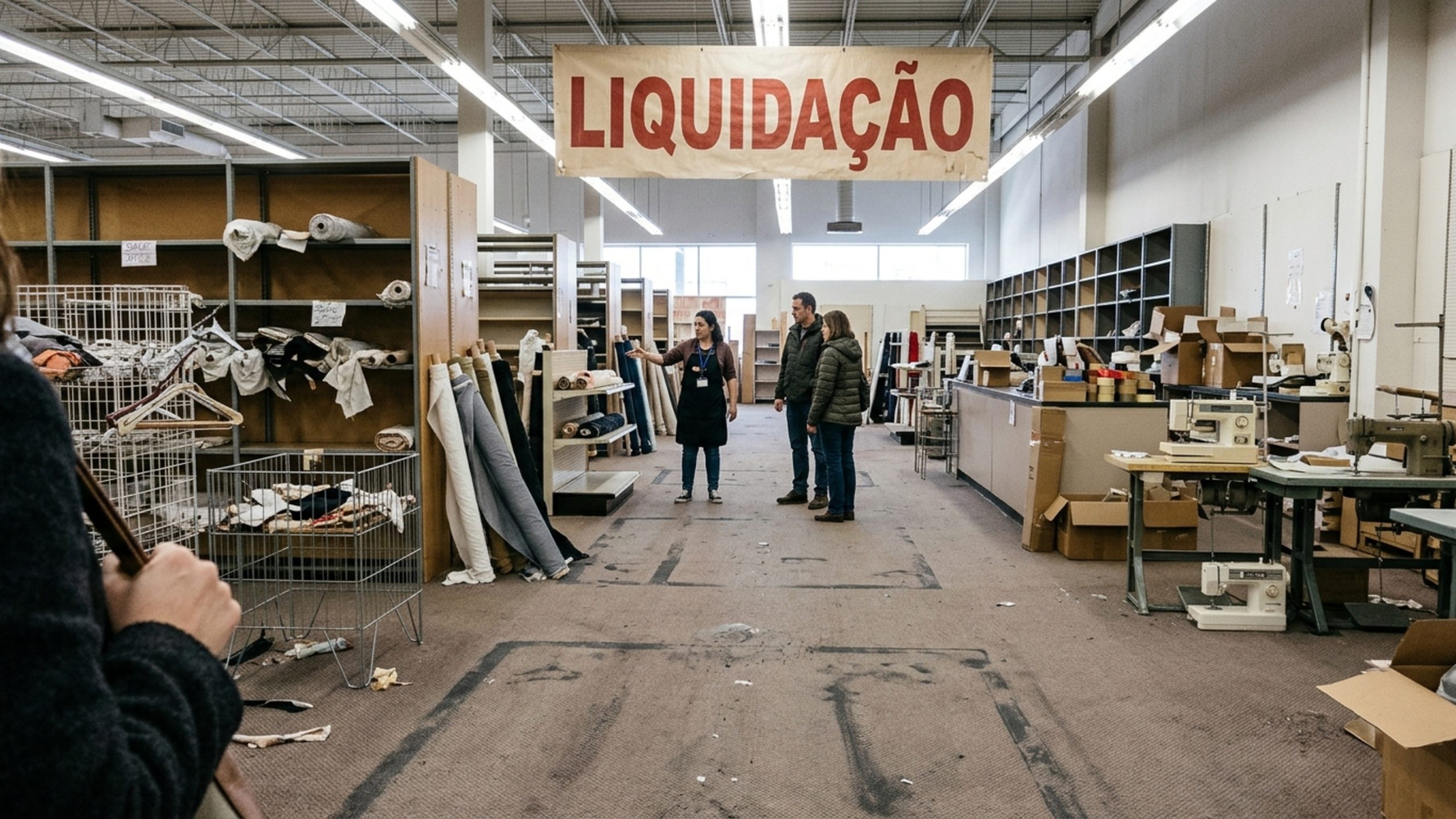Imagem da notícia: Após 59 anos, rede americana de tecidos encerra atividades e liquida 185 lojas