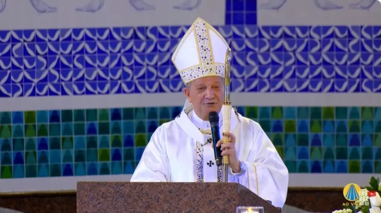 Imagem da notícia: Arcebispo de Aparecida defende ‘paz desarmada’ em missa da padroeira