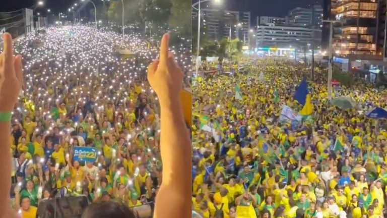 Imagem da notícia: ‘Bloco do 22’ mobiliza apoiadores de Flávio Bolsonaro no Nordeste