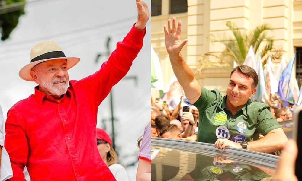 Imagem da notícia: Datafolha aponta empate entre Lula e Flávio Bolsonaro no 2º turno