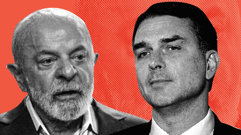 Imagem da notícia: Datafolha: Flávio Bolsonaro e Lula empatam com 50% dos votos válidos