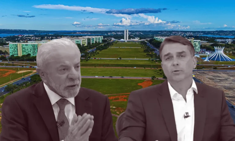 Imagem da notícia: Comparativo aponta Lula à frente de Flávio em pautas do funcionalismo