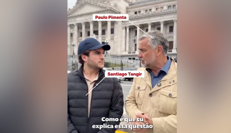 Imagem da notícia: Pimenta critica na Argentina o modelo econômico de Milei