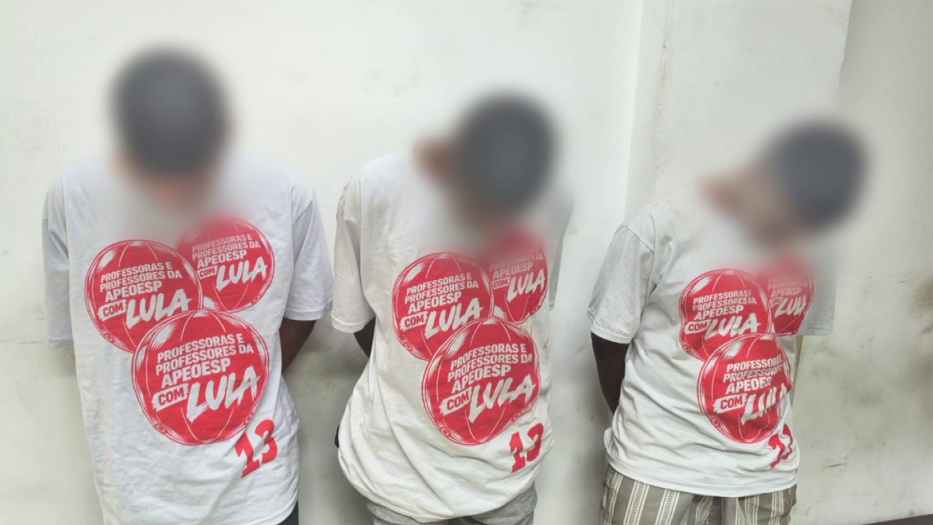 Imagem da notícia: TSE manda derrubar vídeo com jovens detidos usando camiseta do PT