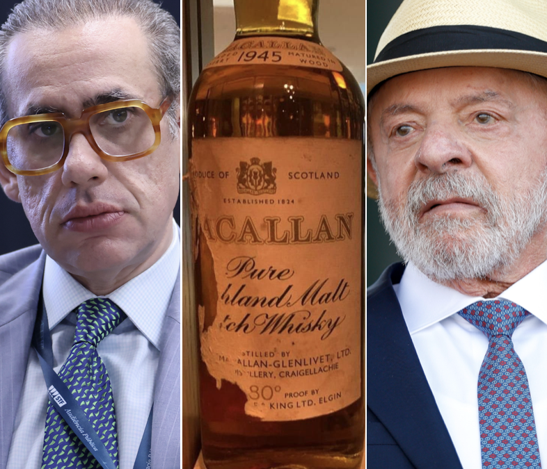 Imagem da notícia: Banqueiro Vorcaro mandou buscar whisky de R$ 500 mil para Lula