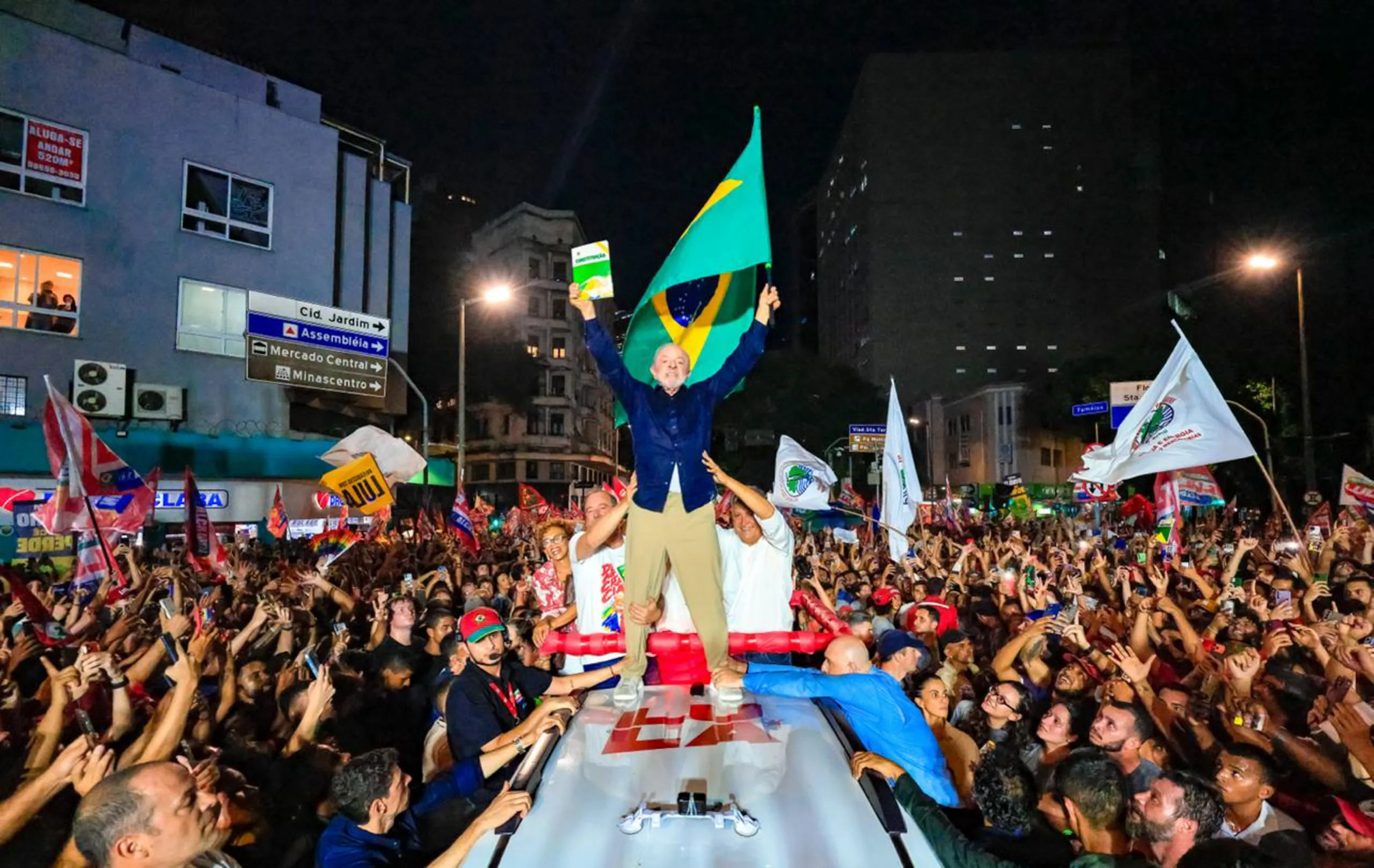 Imagem da notícia: Último ato pró-Lula em Belo Horizonte será neste sábado (24)